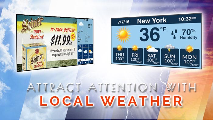 Local weather c store