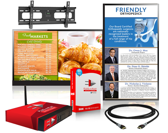 Plug and Play Digital Signage gold package